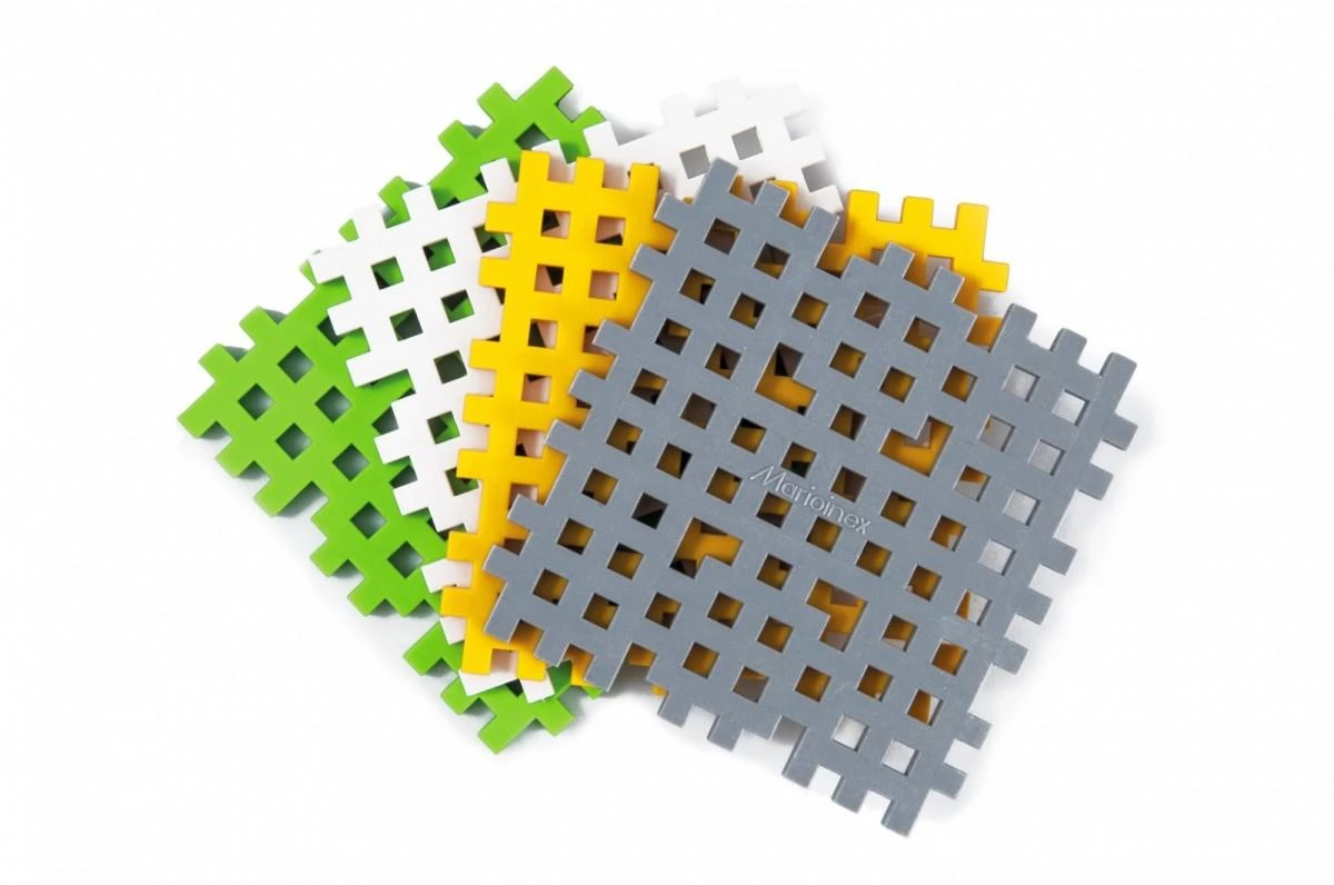 Marioinex Konstrukciniai blokeliai Mini Waffle Mini Base, 4 Vnt