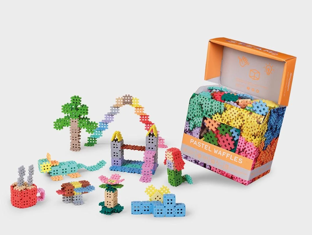 Konstruktorius MARIOINEX Steam Pastel Waffles 300 el.