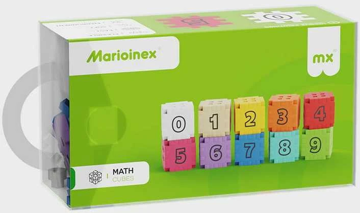 Marioinex ***** Vafliniai blokai EDU kubeliai matematika. 60el 06408