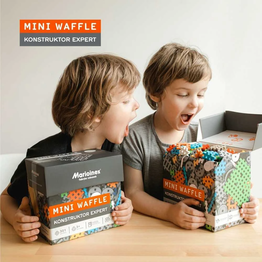 Marioinex Vafliai blokuoja „Mini Konstruktor“ ekspertą 301 PCS