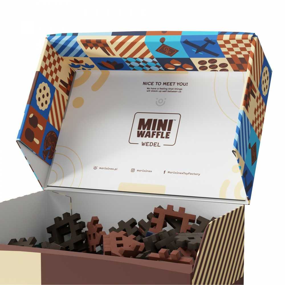 Mini vaflinis vėdaras 230el Šokolado fabrikas - Marioinex