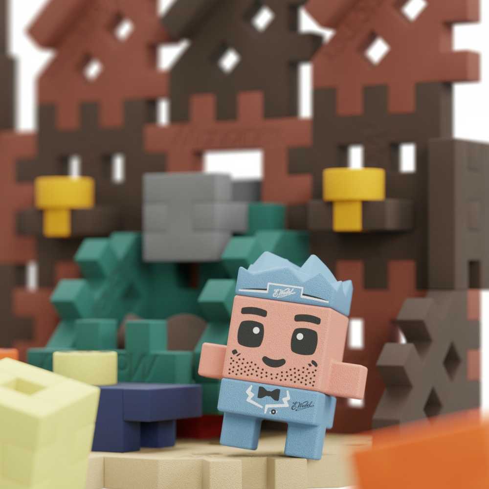 Mini vaflinis vėdaras 100el Mažasis šokolado fabrikas - Marioinex