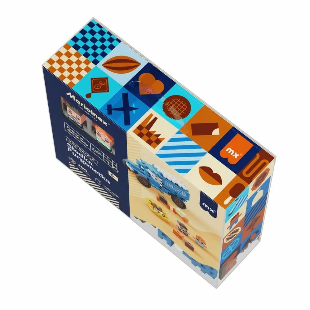 Mini vafliniai ledinukai 100el Sweet van - Marioinex