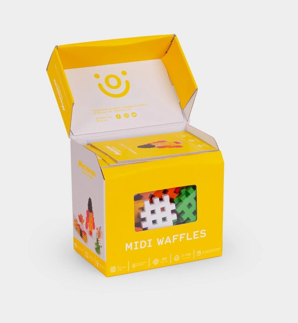 Konstruktorius Marioinex Midi Waffle, 90 d.