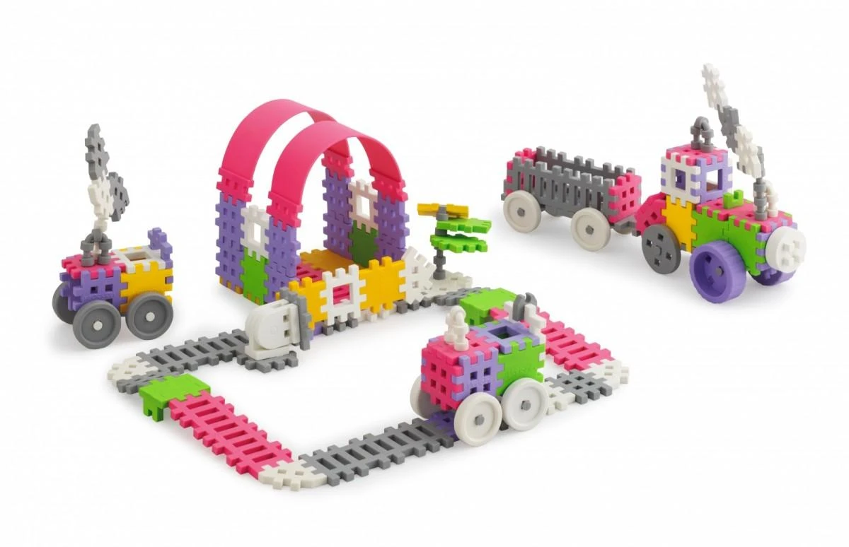 Marioinex Klocki Waffle Mini konstruktorius 140 vnt merginoms ZA5397
