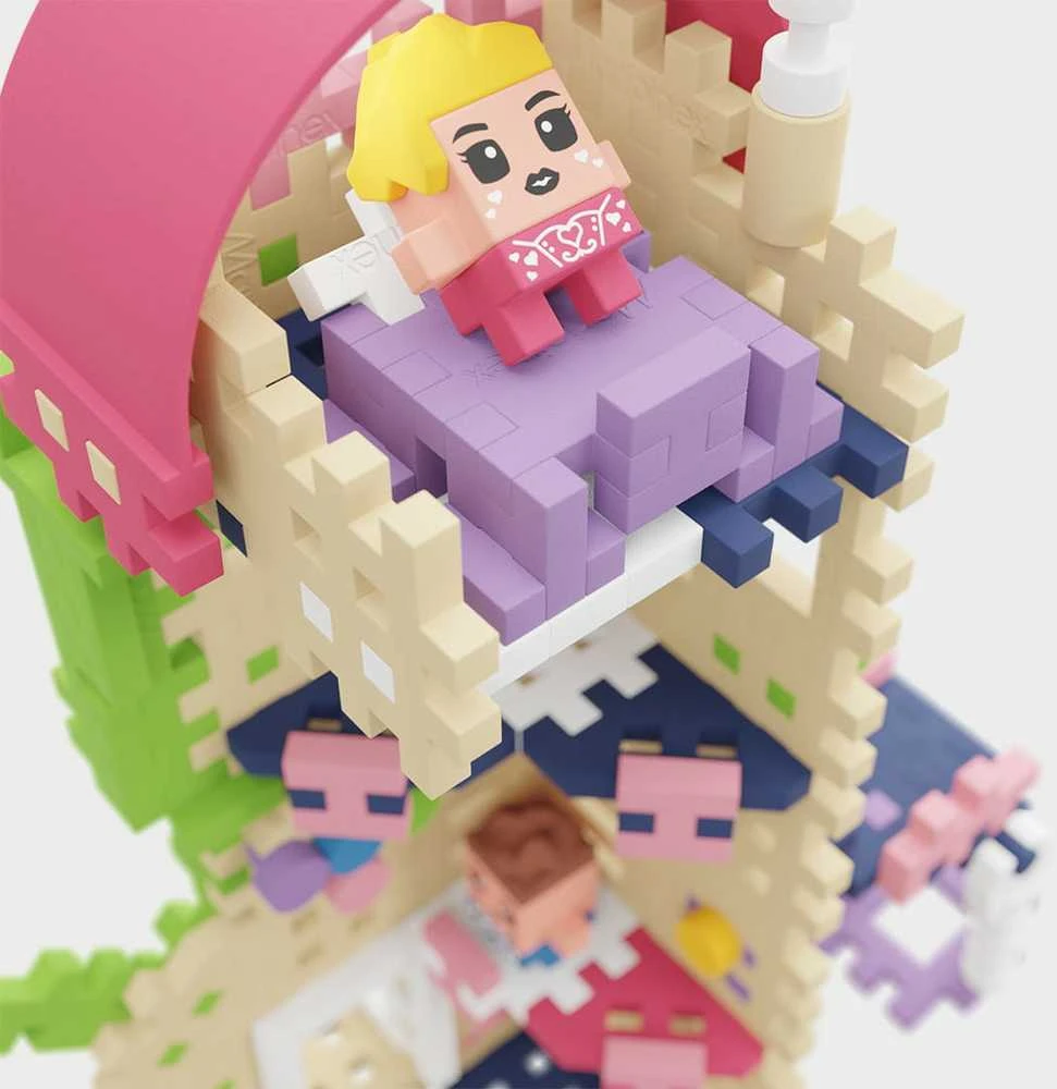 Marioinex Mini vaflių kaladėlės Tower of Fantasy 148 vnt 2 figūrėlės ZA5493