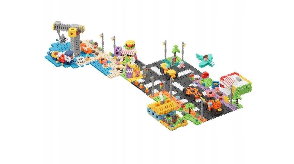 Konstruktorius Mini Waffle City - Maisto sunkvežimis