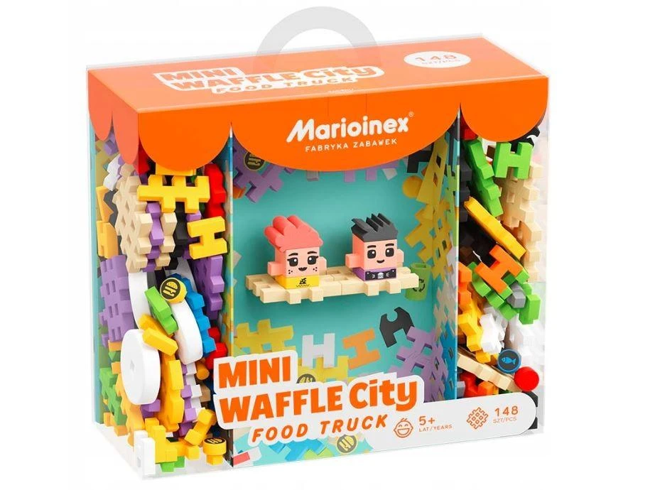 Konstruktorius Mini Waffle City - Maisto sunkvežimis
