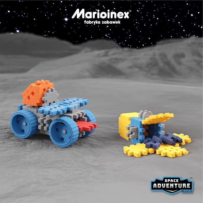 MARIOINEX mini vafliniai konstravimo kaladėlės, kosmoso pagrindas, 618 detalių