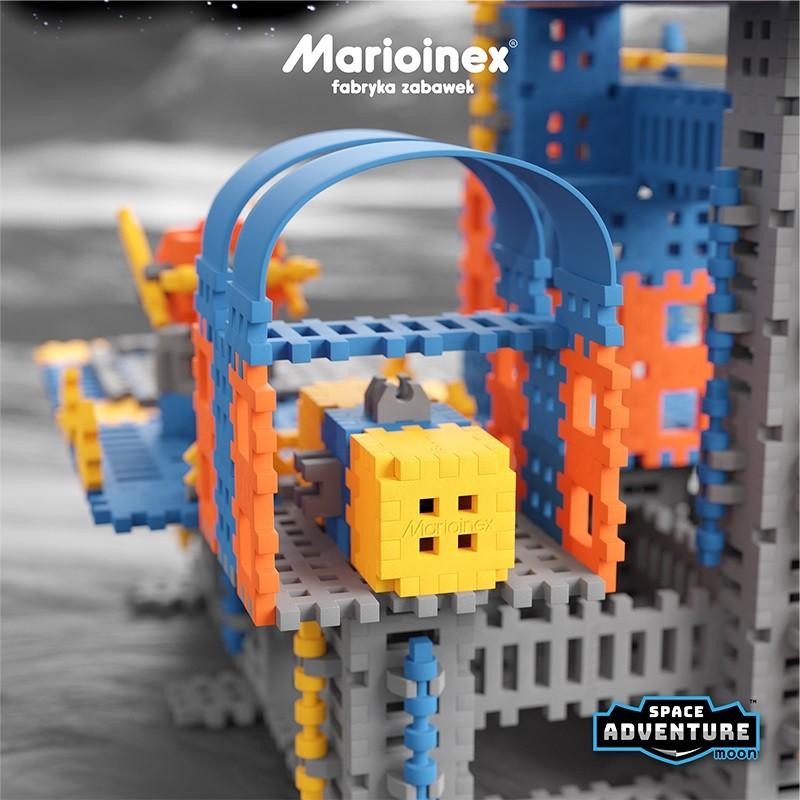 MARIOINEX mini vafliniai konstravimo kaladėlės, kosmoso pagrindas, 618 detalių