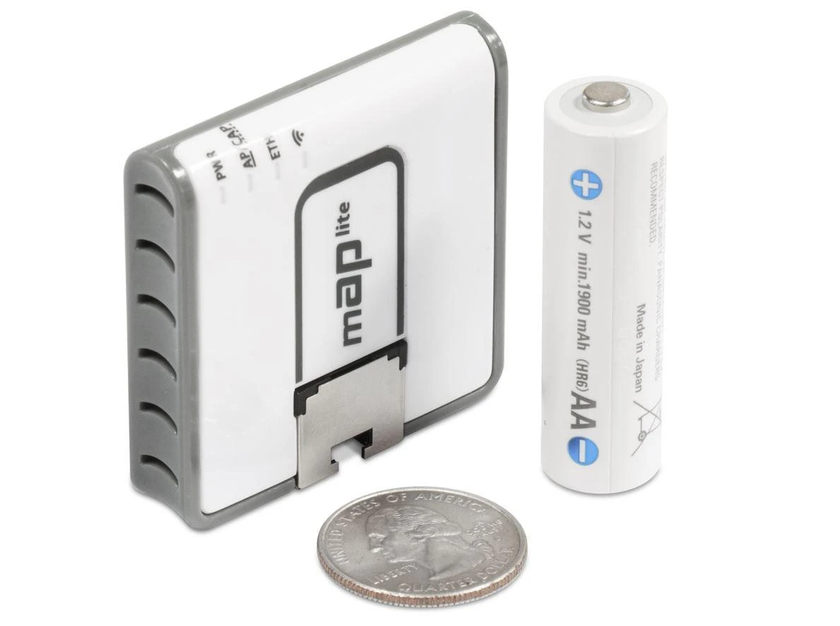 Maršrutizatorius Mikrotik „MicroTick“ | RBmAPL-2nD | „mAP lite“ | 802.11n | 150 Mbps | 10/100 Mbps | Ethernet LAN (RJ-45) jungtis 1 | MU-MiMO Ne | 12 min.