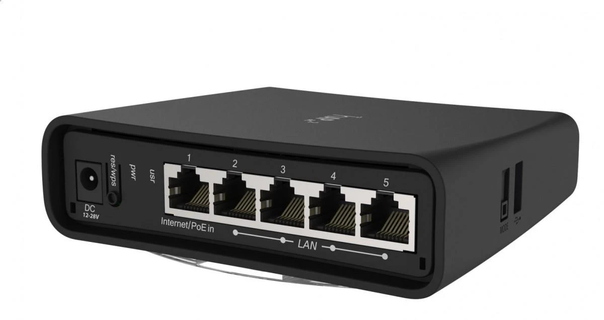 Maršrutizatorius  MIKROTIK 5x10/100/1000M/RBD52G-5HACD2HND-TC