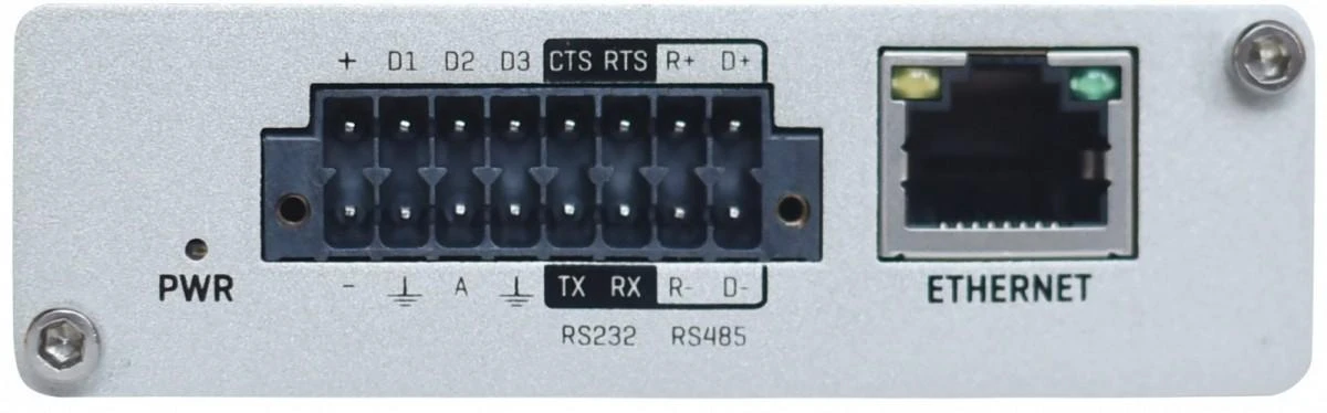 Šakotuvas „Teltonika TRB255 LTE Gateway“: nėra „WiFi“, 3G, Dvi SIM, „Enternet“ prievadas, RS232+RS485, „GPS Teltonika“