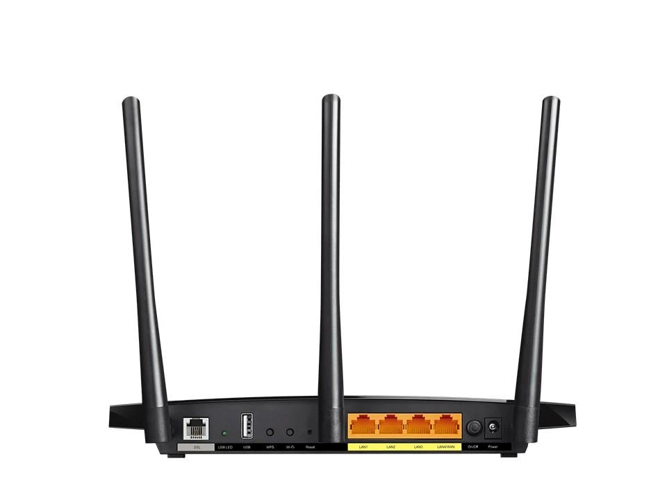 Maršrutizatorius TP-LINK VR400 (3G/4G USB, ADSL (telefono jungtis), ADSL2+, VDSL2, 2,4 GHz, 5 GHz)
