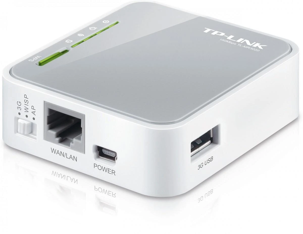 Šakotuvas TP-Link 3G maršrutizatorius / TL-MR3020