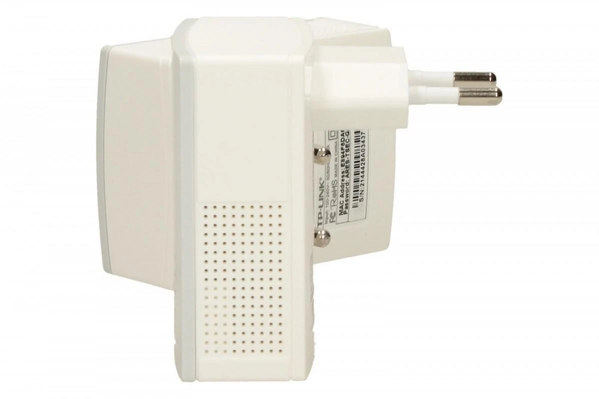 TP-LINK AV500 Nano Powerline Ethernet adapterio rinkinys, itin kompaktiškas dydis, 500 Mbps Powerline duomenų perdavimo sparta, 100 Mbps Fast Ethernet, HomePlug