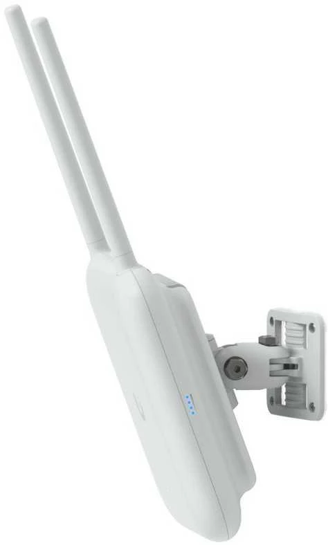 Maršrutizatorius UBIQUITI U7 PRO LAUKO SĄLYGOMS, VISOMS ORO SRAUTO, IP67, WIFI 7 AP SU 6 ERDVINIAIS SRAUTAIS, INTEGRUOTA KRYPTINĖ SUPER ANTENA IR ŠARNYRINIU Tvirtinimo Laikikliu