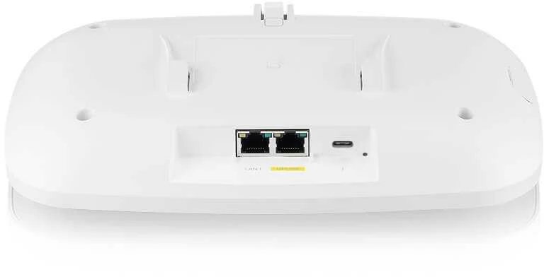 Maršrutizatorius ZYXEL NWA210BE BE12.3K (2.4GHZ: 2X2:2, 5 OR 6GHZ: 4X4:4) MU-MIMO, DUAL Radijas 2.4 AND 5 OR 6GHZ, 2 X 2.5G LAN PORTS, POE+ (802.3AT), STANDALONE/NEBULA CLOUD MANAGED EXCLUDING POWER ADAPTER (5Y WARRANTY)
