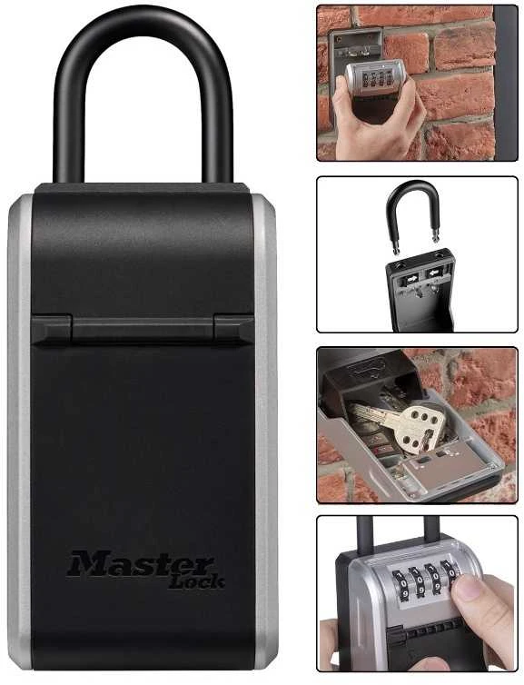 MSL MASTER LOCK 5480EURD raktų spintelė / lentyna Plienas Juoda, Pilka