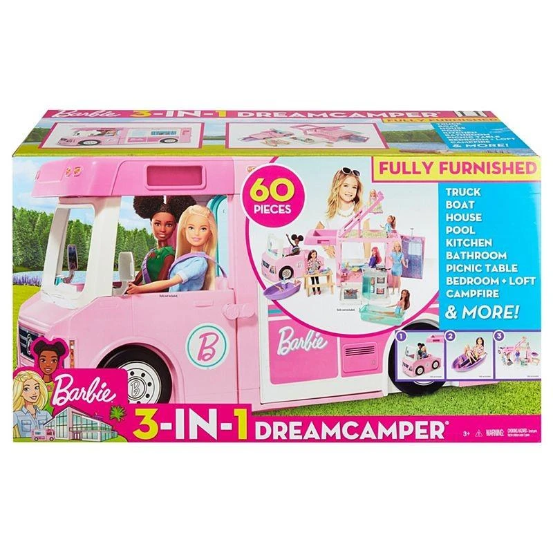 Mattel Barbės kemperis 3 in 1