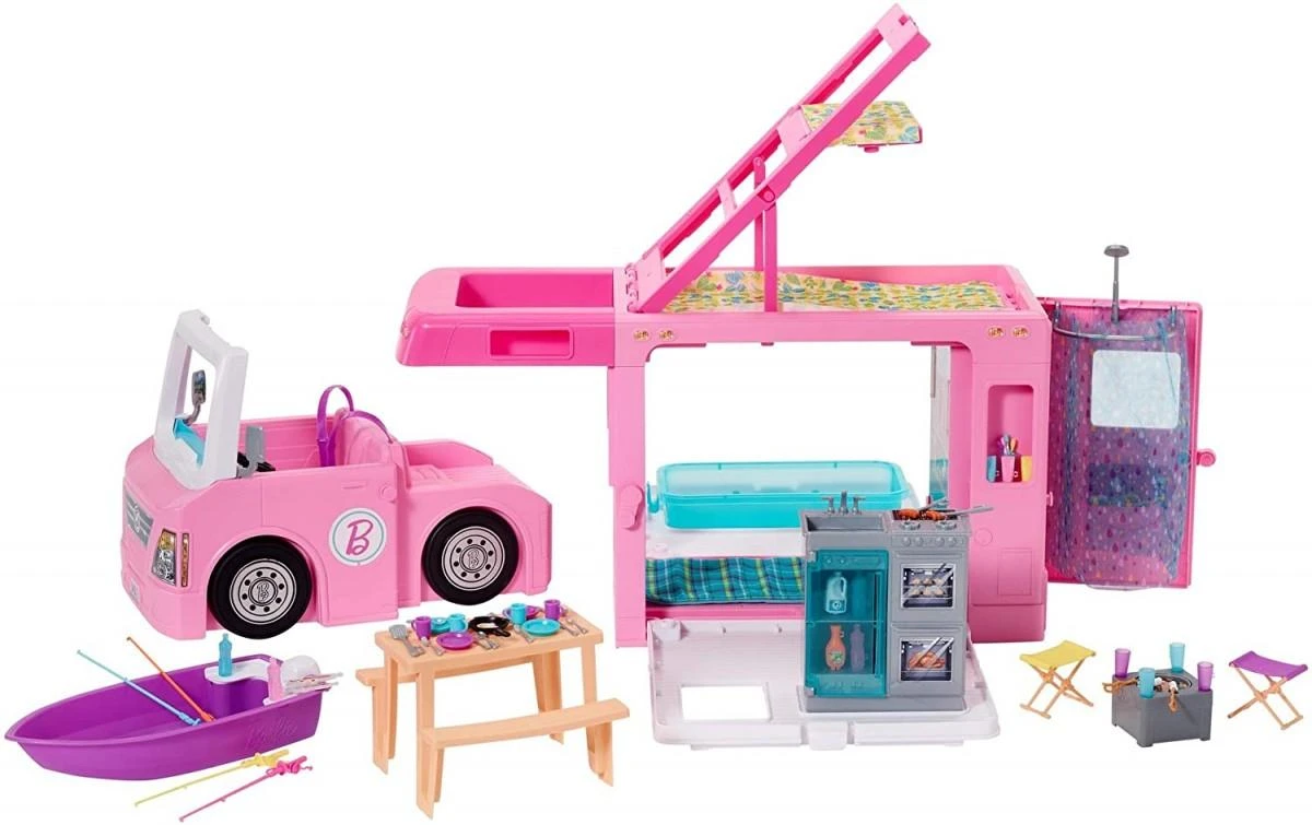 Mattel Barbės kemperis 3 in 1