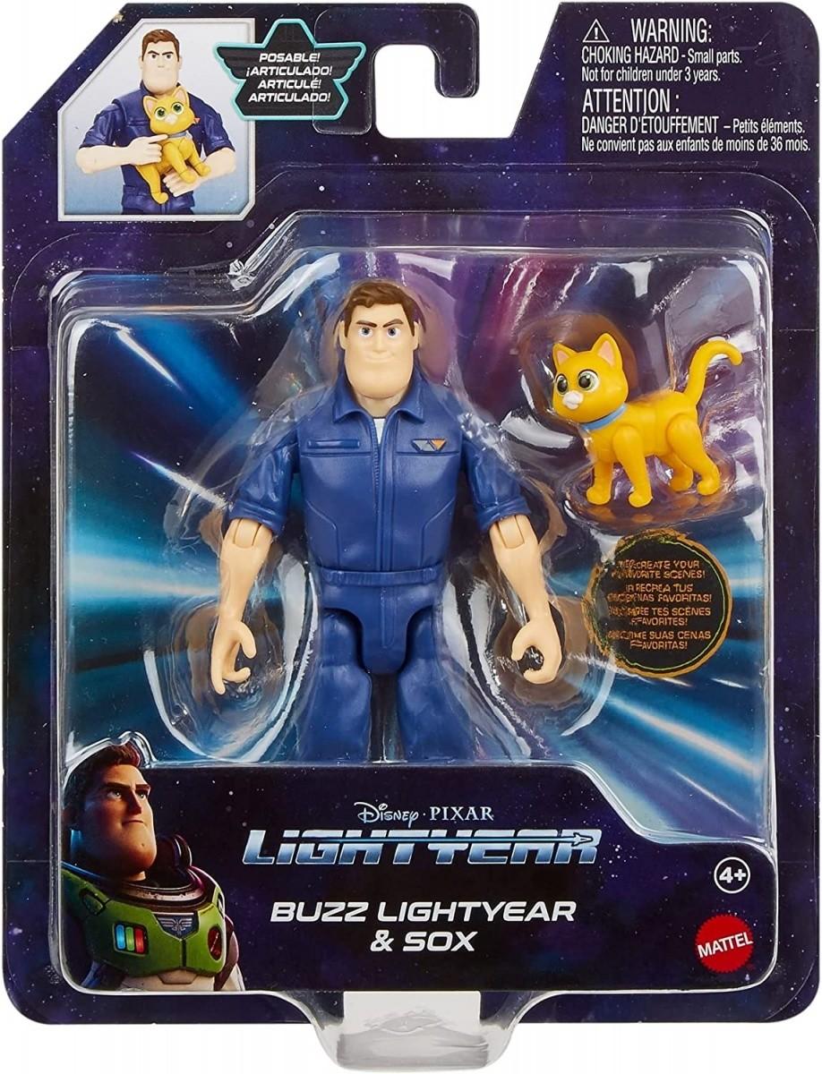 Mattel figūrėlė Buzz Lightyear ir Sox 12 cm