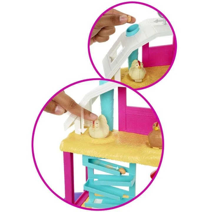 Barbie Mattel Džiaugsmingų viščiukų lėlių Barbė rinkinys HGY88