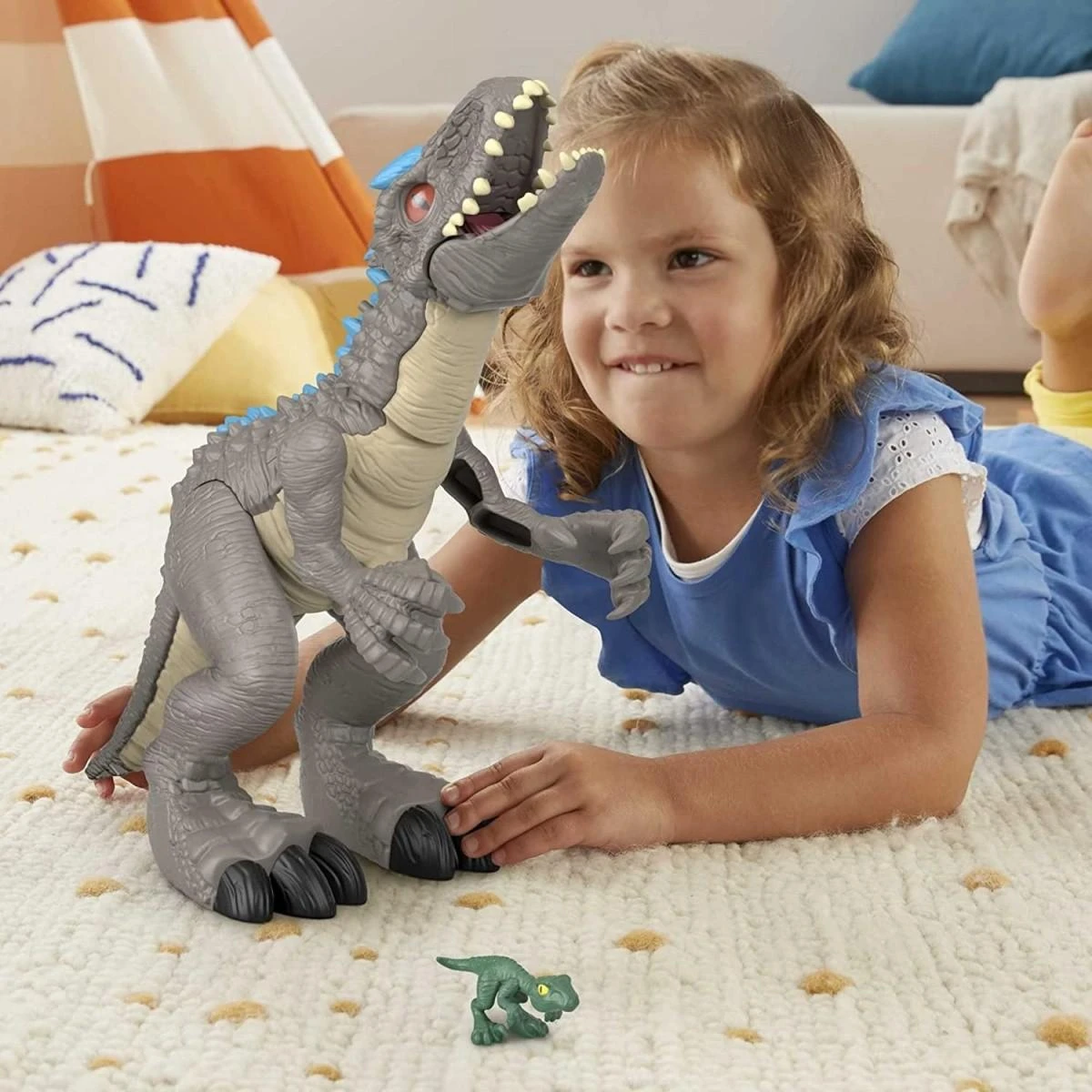 Jurassic World Juros periodo pasaulis – Indominus Rex daužymas (GMR16)