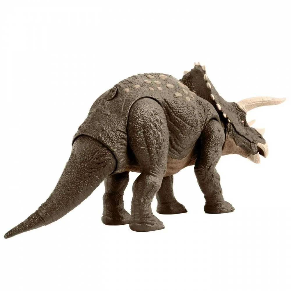 Mattel Jurassic World Eco Triceratops aplinkos gynėjo figūrėlė