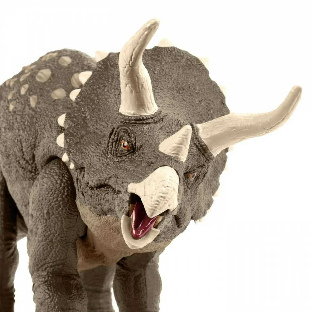 Mattel Jurassic World Eco Triceratops aplinkos gynėjo figūrėlė