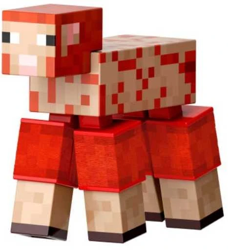 Mattel Minecraft - Deimantinio lygio avies figūrėlė ir 3 priedai (JCV22)