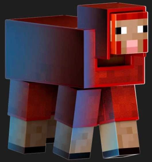 Mattel Minecraft - Deimantinio lygio avies figūrėlė ir 3 priedai (JCV22)