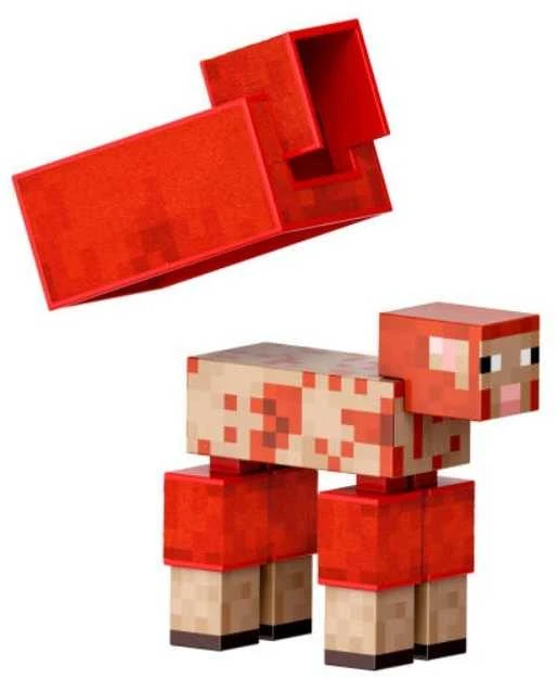 Mattel Minecraft - Deimantinio lygio avies figūrėlė ir 3 priedai (JCV22)