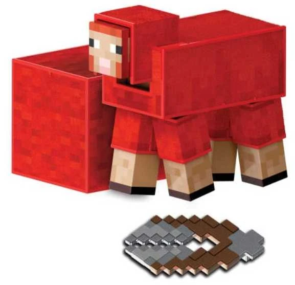 Mattel Minecraft - Deimantinio lygio avies figūrėlė ir 3 priedai (JCV22)
