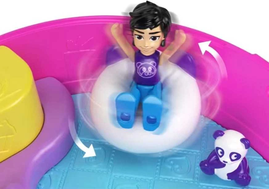 Mattel Polly Pocket. Burbulinės arbatos pandos