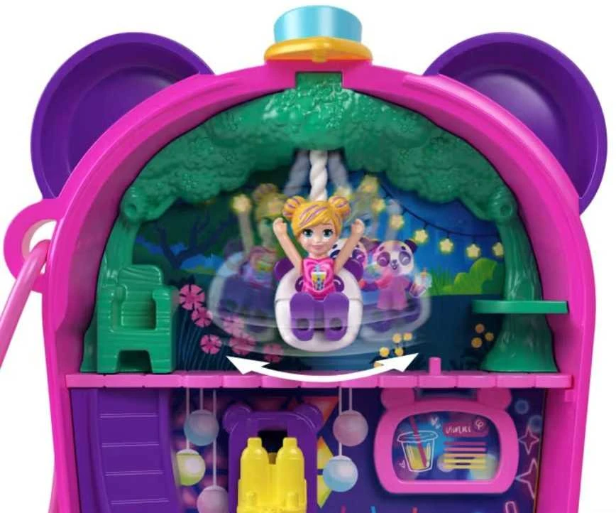 Mattel Polly Pocket. Burbulinės arbatos pandos