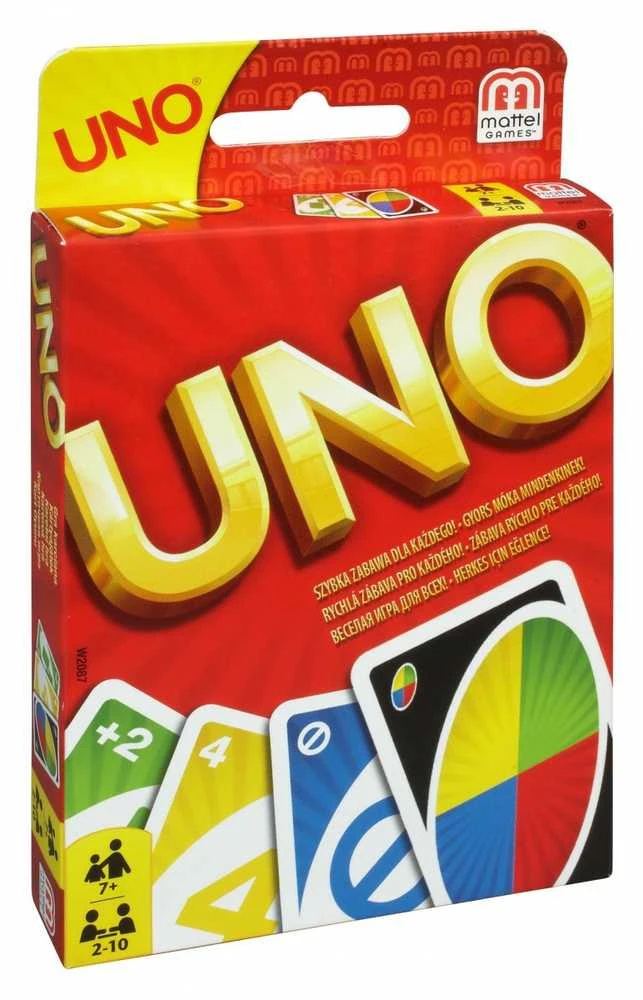 MATTEL GAMES kortų žaidimas UNO, W2085
