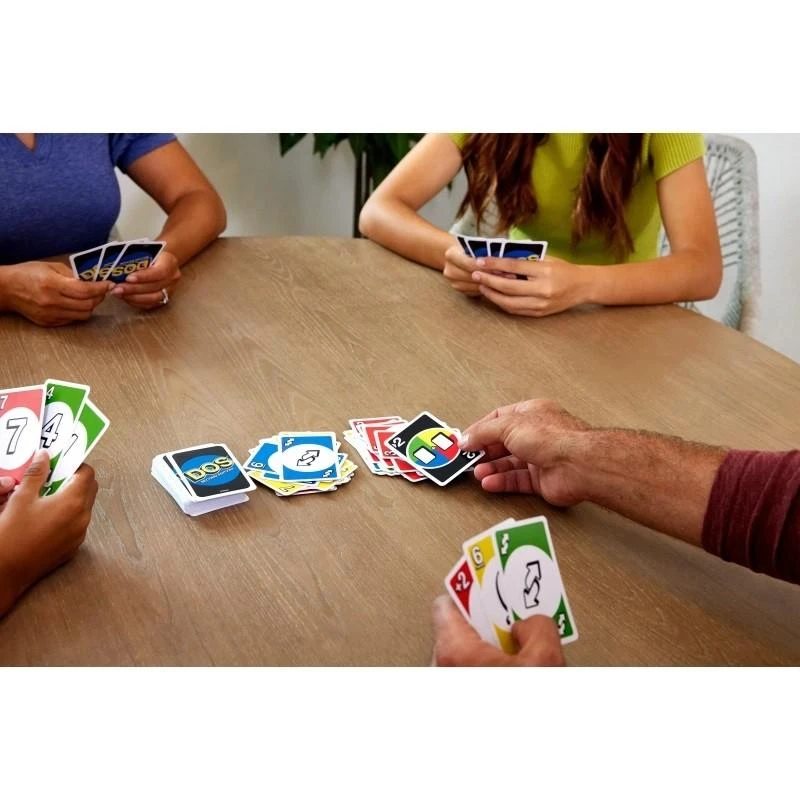 Mattel UNO kortos DOS (atnaujintos) (HNN01)
