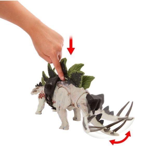 Figūrėlė Mattel Jurassic World Stegozaurų dinozaurų milžinų sekėjas HLP24