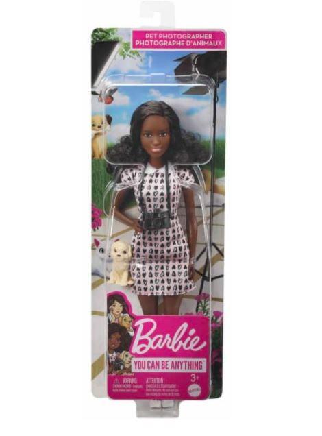Barbie Mattel karjera – naminių gyvūnėlių fotografė (HCN10)