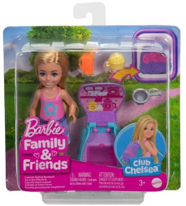 Mattel Lėlė Barbie Chelsea Kuprinė su kotkiem