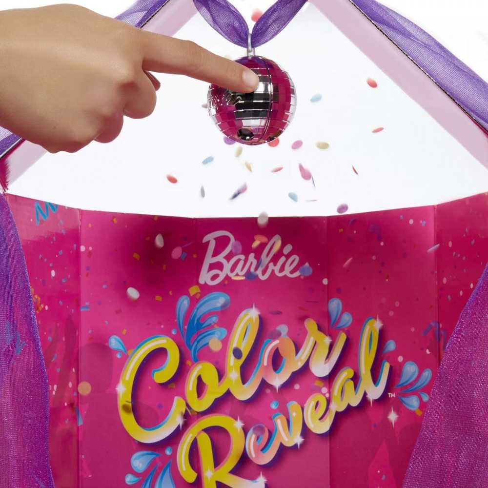 Mattel Barbie Doll Color Reveal Party Big Set