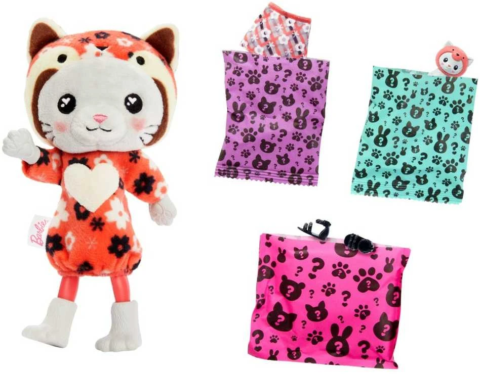 Mattel Lėlė Barbie Chelsea spalvų keitimo katytė-panda HRK28