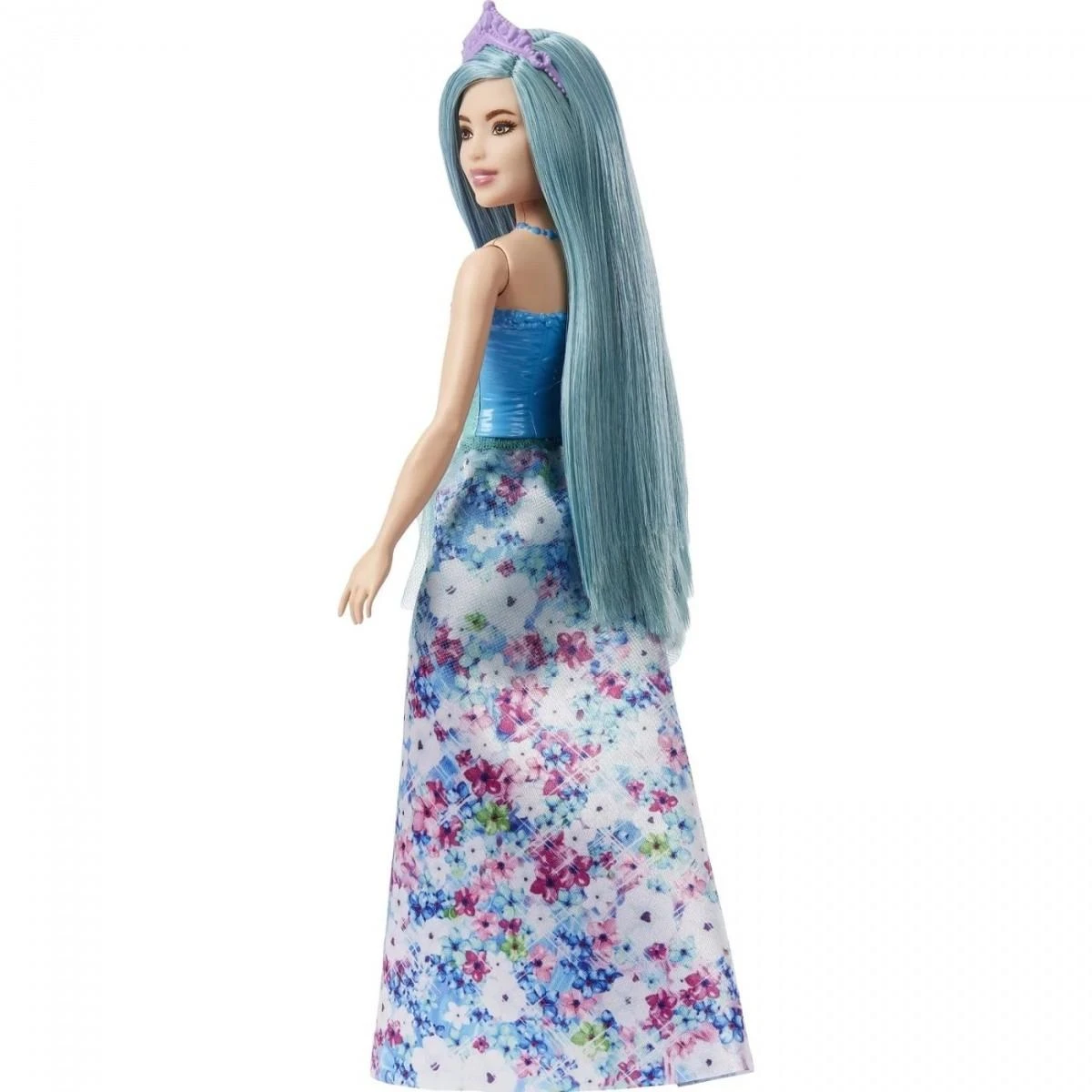 Barbie Barbė - Dreamtopia Royal lėlė - žalsvai mėlyni plaukai (HGR16)