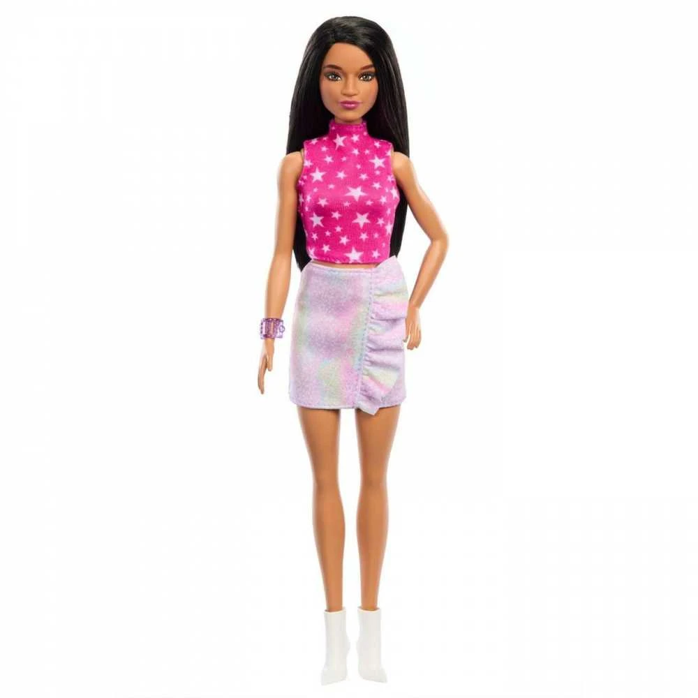 Mattel „Barbie“ madistė blizgančiu sijonu (HRH13)