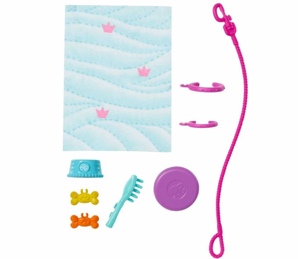 Lėlė Barbie HTK37 Walk and Wheel Pet Playset
