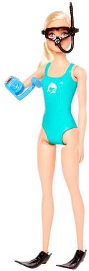 Lėlė Barbie Careers Skirtas šviesiems plaukams doll Marine Biologist HMH26 Mattel