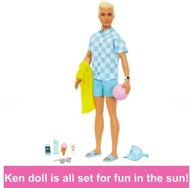 Mattel „Ken Beach“ paplūdimio lėlės rinkinys