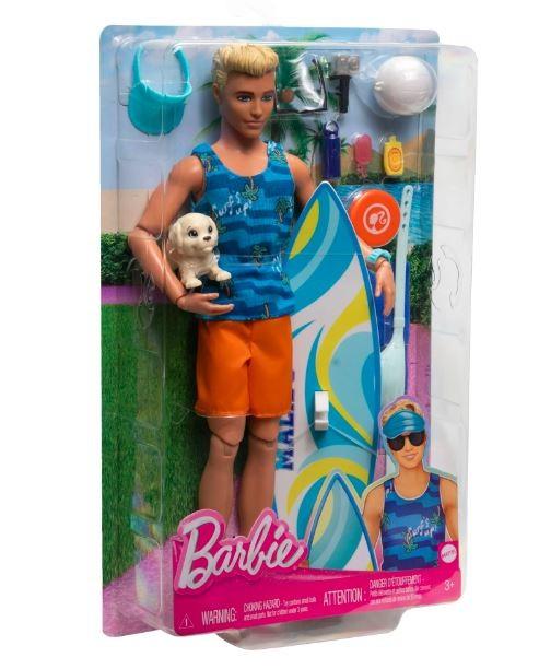 Mattel BARBIE KEN SURF DOLL lėlė (HPT50)