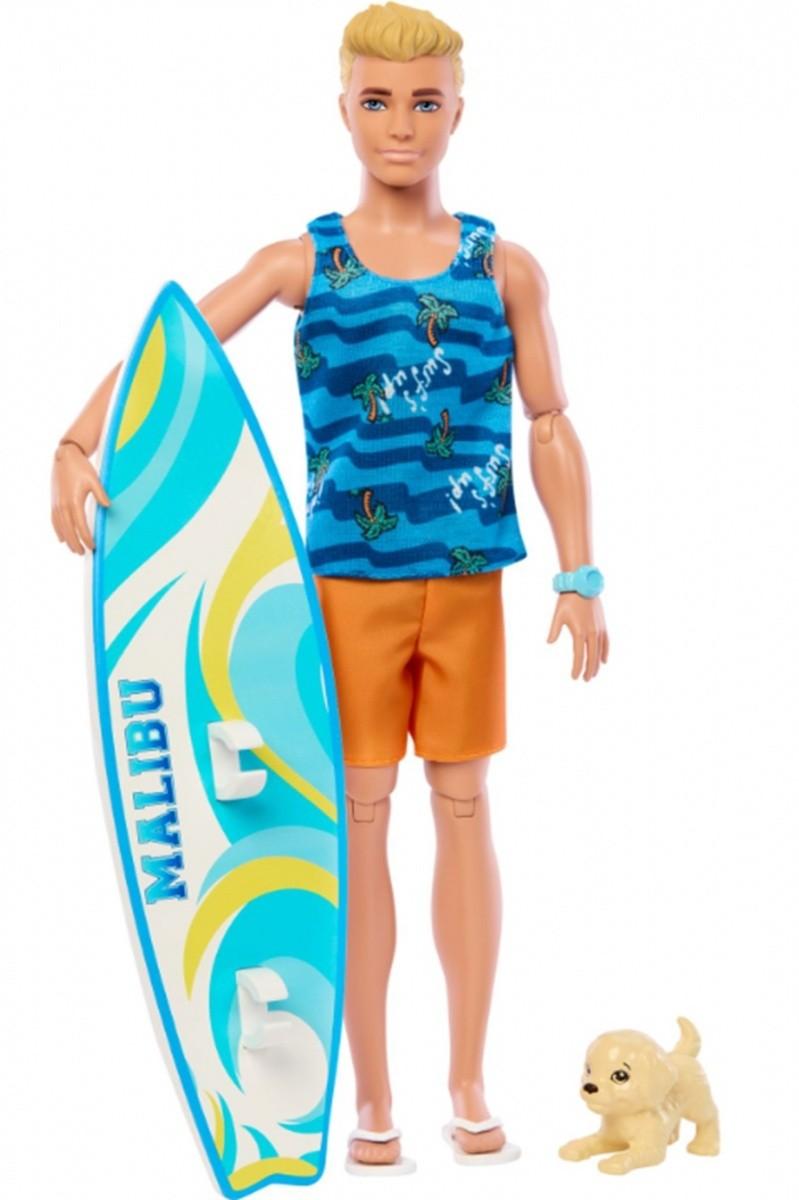 Mattel BARBIE KEN SURF DOLL lėlė (HPT50)